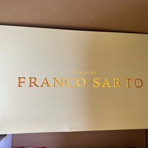 NWT FRANCO SARTO black leather ladies boots! Never worn/in original box!